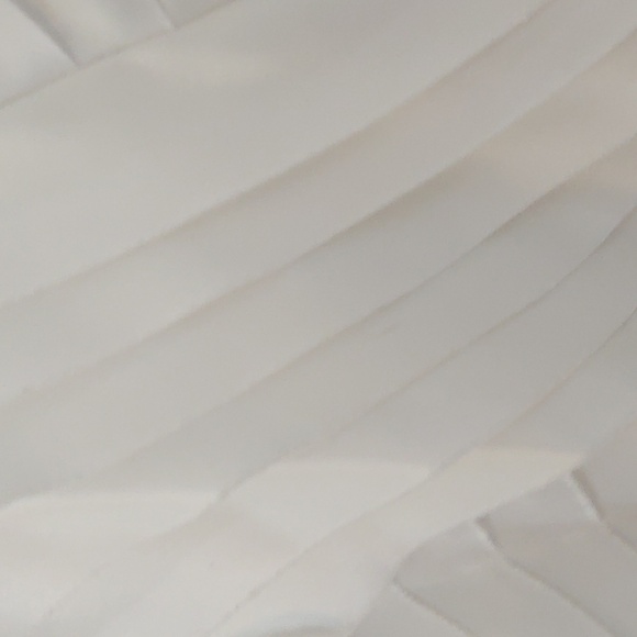 Tadashi Silk Ivory Full Length Formal Dress Halter Neck Sz 10 NWT - Picture 5 of 11